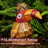 Solar Tiki Statue-WoodWoodpecker Bird-Garden Hawaiian - Solar Outdoor Light Garden Sculptures & Statues Totem Pole Bar Outdoor Patio Pool Yard Sum...