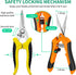 Garden Pruning Shears 3 Pack Gardening Shears Garden Scissors Stainless Steel Garden Shears Pruning Scissors Garden Clippers Pruning Shears for Ga...