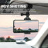Car Sun Visor Mount for Insta360 X4 X3 X2 DJI Osmo Pocket 3 Action 4 3 Gopro 12 11 10 9 8 7 Car Sun Visor Holder with Phone Clip for Vlog/Video PO...
