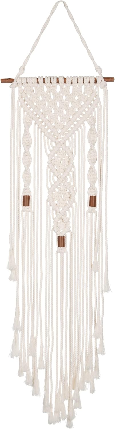 Solid Oak Macramé Wall Hanger Kit - Double Twist, Original version...