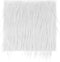 Shaggy Plush Fur Fabric Christmas Craft Fur 10 x 20inch Fuzzy Fabric Sewing Fur Cuts for DIY Crafts Halloween Winter Costume Decoration Rug Mat(Wh...