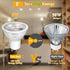 GU10 Led Bulb 5W 3000K, Flicker-Free Soft Warm Light Non-Dimmable Bulbs, 365LM, 40° Spot Light, Energy Saving Light Bulbs, Equivalent 40-50W GU10 ...