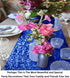 ShinyBeauty 12x72-Inch-Royal Blue-Sequin Table Runner with Tassel for Dining Decoration-Sequin Dresser Scarves for Wedding Event...