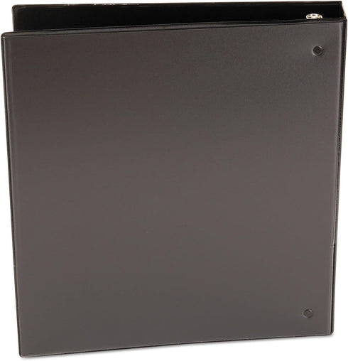 Universal 20971 Economy Round Ring View Binder, 1-1/2-Inch Capacity, Black...