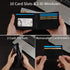 Swallowmall Mens Wallet RFID Genuine Leather Slim Bifold Wallets For Men Removable ID Windows 11 Cards Holders Gift Box...