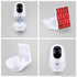 Adhesive Wall Mount for Nooie Cam 360 Baby Monitor Camera Shelf Holder, Easy to Install, No Tools Needed, No Mess, No Drilling, Strong Mount, Whit...