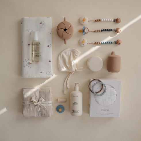 mushie 100% Silicone Baby Sippy Cup | 6 Months+ (Natural)...