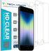 Tech Armor Matte Anti-Glare/Anti Fingerprint Film Screen Protector for Apple NEW iPhone SE 3 (2022), iPhone SE 2 2020, iPhone 7 and iPhone 8 (4.7 ...