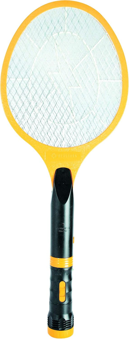 Beastron Bug Zapper, Electric Fly 3000, 1 Pack, Yellow Large Size Killer Racket with USB Charging (Upgraded...