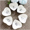 Cute Cat Ceramic Side Sauce Dishes Mini Heart shape Seasoning Dish, Sushi Soy Dipping Bowl,Serving Saucers Dishe,Meow Porcelain Small Tea Bag Hold...