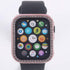Compatible for Apple Watch 44mm Series 4/5/6/SE Cover Built-in Tempered Glass Screen Protector,Bling Crystal Diamond Rhinestone Hard PC Protective...