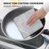 10pcs Non-Scratch Wire Dishcloth, Multipurpose Wire Dishwashing Rags For Wet And Dry, Easy Rinsing, Soft Wire Cleaning Cloth Wire Dish Towels, Scr...