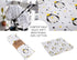 Baby Muslin Swaddle Blankets Unisex 100% Cotton Ultra Soft, Multipurpose, Baby Swaddle Blanket for Boys and Girls, 43 X 43 inch 1 Pack/Penguin...