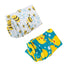 ALVABABY 2pcs Cloth Diaper Wet Dry Bags Waterproof Reusable with Two Zippered Pockets Travel Beach Pool Daycare Soiled Baby Items Yoga Gym Bag for...