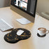Ospelelf Comfortable Mouse Pad with Wrist Rest, Computer Small Mouse Pad Ergonomic Gaming Mouse Pad with Support, Memory Foam, Non-slip PU Base fo...