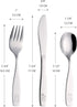 ANNOVA Children's Flatware 9 Pieces Set - Stainless Steel Cutlery/Silverware 3 x Safe Forks, 3 x Dinner Knife, 3 x Dinner Spoons - Safe Kids Toddl...