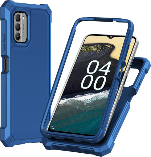 for Nokia C300 Case/Nokia G100 Case with Screen Protector,Nokia C300 Phone Case N155DL Front Back Full Body Protection,Nokia G100 N150DL Phone Cas...