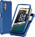 for Nokia C300 Case/Nokia G100 Case with Screen Protector,Nokia C300 Phone Case N155DL Front Back Full Body Protection,Nokia G100 N150DL Phone Cas...