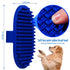 Dog bath brush, ROPO rubber massage pet shampoo brush, used for pet grooming, removing shedding fur, combing tangles and dead fur, suitable for pe...