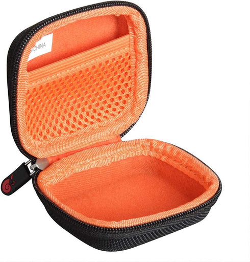 Hermitshell Travel Case for JBL Tune 125TWS / JBL Tune 120TWS True Wireless in-Ear Headphone (Black+Orange)...