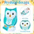 6 Pack Owl Sticky Notes Owl Shaped Notepads Cute Notepads Things to Do Notepad Owl Party Favors for Kids Teacher Classroom Office Gifts Decor Supp...
