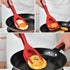2 in 1 Grip and Flip Spatula Tongs Egg Flipper Tong Fried Egg Double Spatula, Non-Stick Food Clip Egg Turner Pancake Fish French Toast Omelet Maki...