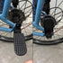 Scooter Footpegs E-bike Footpeg in Aluminum Alloy, Lenght 17cm/6.7",Compatible with Scooter Mopeds E-Bike Mini Bikes,Single Hole...