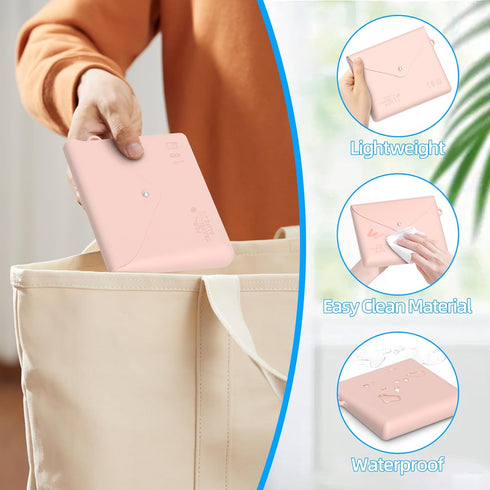 Silicone Headphone Organizer and Silicone Cable Ties, Data Cable Storage Case, Mini Storage Bag/Key Box/Coin Pouch/Small Makeup Bag, Organizer Bag...