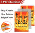 Thank You Jesus Garden Flag 12x18 Inch For Everything And Everyone Garden Flag 3ply Fabric Double Sided Christ Jesus Easter Garden Flag for Outdoo...