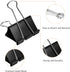 Amazon Basics Binder Paper Clips, Small Clip, 144 Count, 12 Pack of 12, Black...