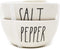 Rae Dunn By Magenta 2 Piece SALT + PEPPER Ceramic LL Spice Seasoning Mini Bowl Set...