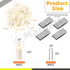 130Pcs Plantation Shutter Repair Kit Includes Plantation Shutter Pins Spring Loaded and Tilt Rod Louvers Staples Replacement for Shutter Panels Wi...