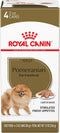 Royal Canin Breed Health Nutrition Pomeranian Adult Loaf in Sauce Canned Dog Food, 3 oz can (4-pack)...