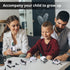 STEM Projects for Kids Age 8-12 Solar Robot Learning Building Science Kit with Solar Panel & Battery Powered 6 in 1 Experiment for Kids, Christmas...