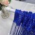 ave split Decorative Door String Curtain Wall Panel Fringe Window Room Divider Blind Divider Tassel Screen Home 100cm*200cm (Royal blue18)...