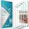 Slanku (3 Pack) Screen Protector for iPhone 8 Plus, 7 Plus, 6S Plus, 6 Plus Tempered Glass, Easy to Install, Bubbles Free, Anti-Scratch, Case Frie...