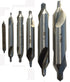 Drill America - DEWCCDS1-6 6 Piece High Speed Steel Combined Drill Bit and Countersink Set (#1 - #6), DEWCCD Series...
