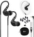MEE audio M6 Sport Wired Earbuds, Noise Isolating In Ear Headphones, Sweatproof Earphones for Running/Gym/Workouts with Dynamic Enhanced Bass Soun...