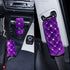 eing Plush Handbrake Cover Gear Shift Cover Seat Belt Cover 3 PCS/Set Car Interior Set Accessories Decor,Purple...