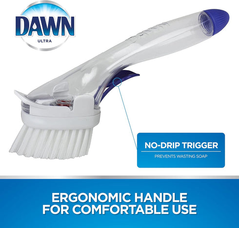 Dawn No-Drip Fillable Dish Brush...