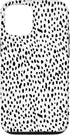 iPhone 12/12 Pro Dalmatian Animal Print Black And White Black White Case...