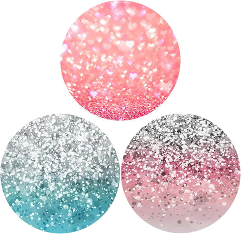 Foldable Telephone Support, Mobile Phones and Tablets, The Grip (3 Pack)-Stars Shining dots...