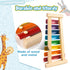 LovesTown Wooden Xylophone for Kids, Toddler Xylophone Musical Toy with 2 Mallets Songbook 8 Diatonic Keys Musical Instruments...