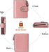 FALAN MULE Small Wallet for Women Genuine Leather Bifold Compact Small Womens Wallet with RFID Blocking...