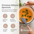 Starpack 'The All Rounder' Premium Silicone Spoonula - Heat Resistant to 600F - Silicone Spoonula Spatula - Kitchen Spoon Spatula (Stormy Grey)...