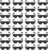 Toddmomy Mini Doll Glasses Mini Sunglasses 80Pcs Doll Sunglasses Black Mini Glasses for doll sunglasses Dolls black sunglasses...