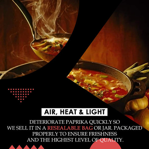 The Spice Lab Smoked Paprika Powder - High Color ASTA 120+ - 1.8 oz. French Jar – Premium Gourmet Spanish Paprika Powder - Vegan All Natural Koshe...