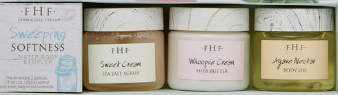 FarmHouse Fresh Sweeping Softness 3-Step Body Sampler, 3 Count...