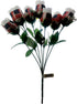 Patriotic Flowers, US Flag, Memorial Day, 4th of July Decor America Veterans Day, One Bouquet 7 Stems Red White Blue...