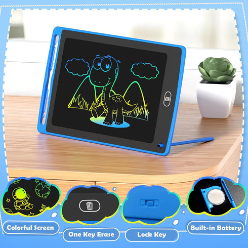 3 Pack LCD Writing Tablet for Kids, 8.5 Inch Colorful Doodle Board Drawing Tablet, Educational Learning Toys Birthday Gifts for Boys Girls Age 3 4...